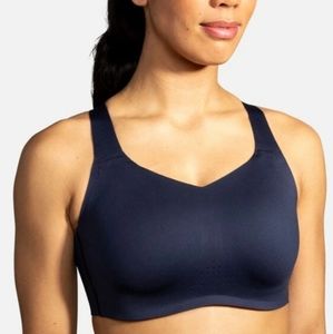 Brooks Dare Underwire Run Bra in Navy